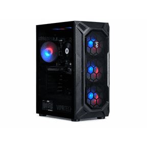 ViprTech Ghost 2.0 Gaming PC - AMD Ryzen 7 (4.1Ghz), RTX 3060 12GB, 16GB DDR4, 1TB SSD, Desktop, Onyx Black