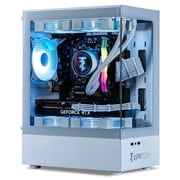 ViprTech Reaper 2.0 Liquid-Cooled PC - Ryzen 7 8700F 5GHz, RX 9060 XT 16G, 16G DDR5, 1TB SSD, Arctic White