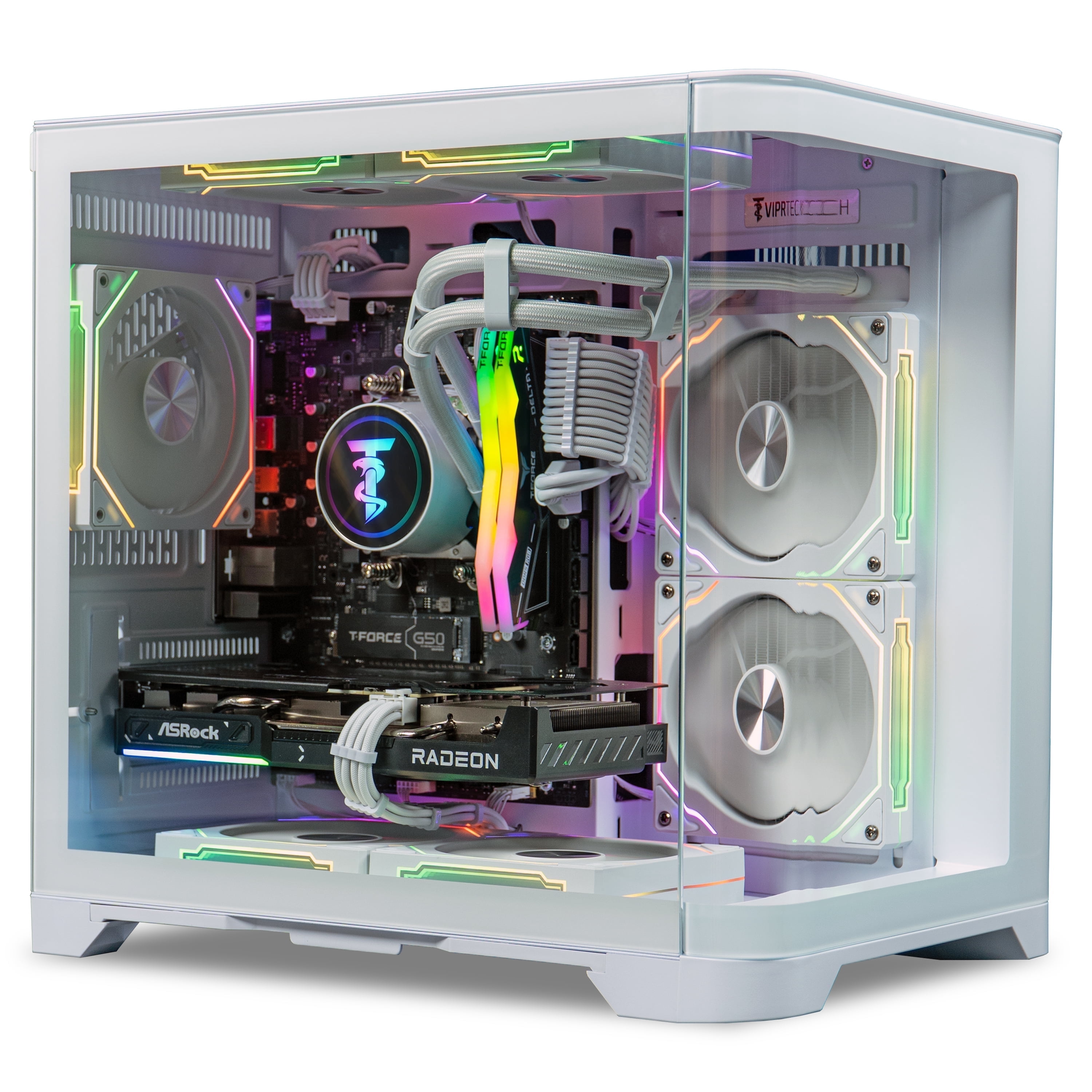 Scrub Rx ViprTech, Gaming PC, Ryzen 7 8700F, RX 9060 XT 16GB, 16GB DDR5 ...