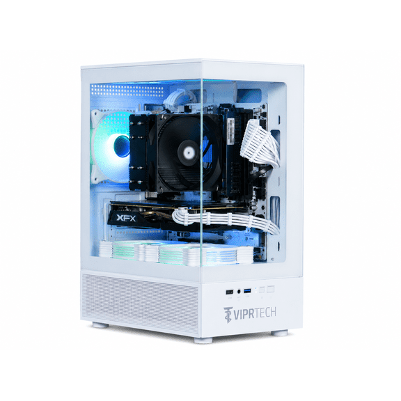 ViprTech Stryker 1.1 Gaming PC - AMD Ryzen 7 3700x (4.4GHz), AMD RX 5500XT 8GB, 16GB DDR4, 512GB SSD, Arctic White