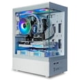thumbnail image 1 of ViprTech Stryker 4.0 Liquid-Cooled PC - AMD Ryzen 7 (4.4GHz), RTX 5060 8GB, 16G DDR4, 1TB SSD, Arctic White, 1 of 10