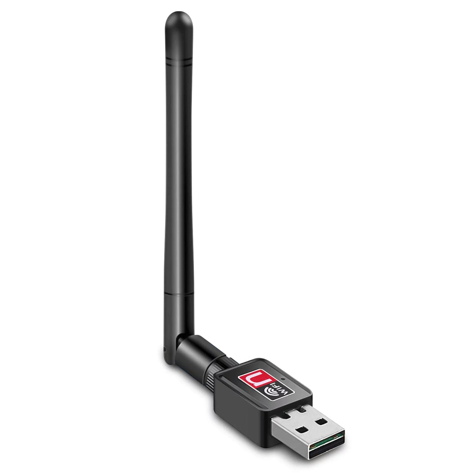 ViprTech USB WiFi Adapter, 150Mbps Wireless Network Adapter for PC Desktop Laptop, 2.4G Wifi Dongle Antenna Supports Win 11/10/8.1/8/7/XP, Mac OS