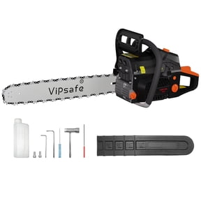 Vipsafe 58cc Gas Chainsaw 20 inch Bar, 2-Cycle Engine, Anti-Vibration, Chain Brake, for Tree Cutting & Wood Trimming