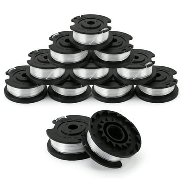 Vipuse 0.065"  Auto feed String Trimmer Replacement Spool, 10 Packs