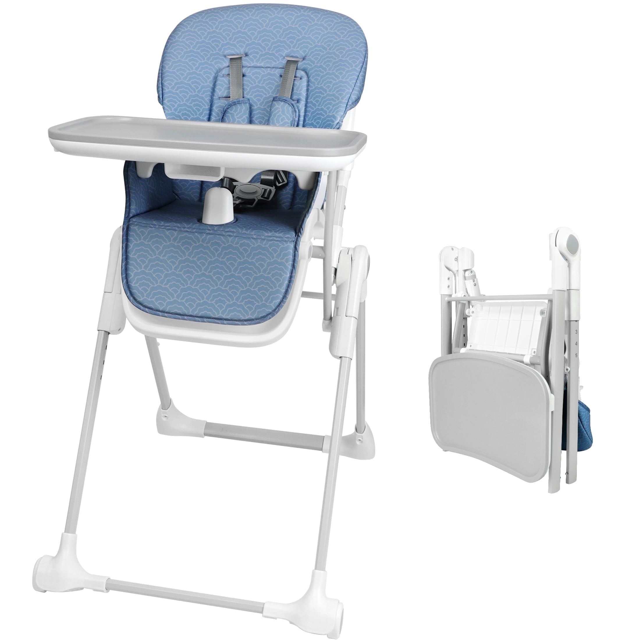 Hikid 하이키밀크新品2個 Minikid Baby High Chair 3-in-1, Adjustable Feeding Chair for
