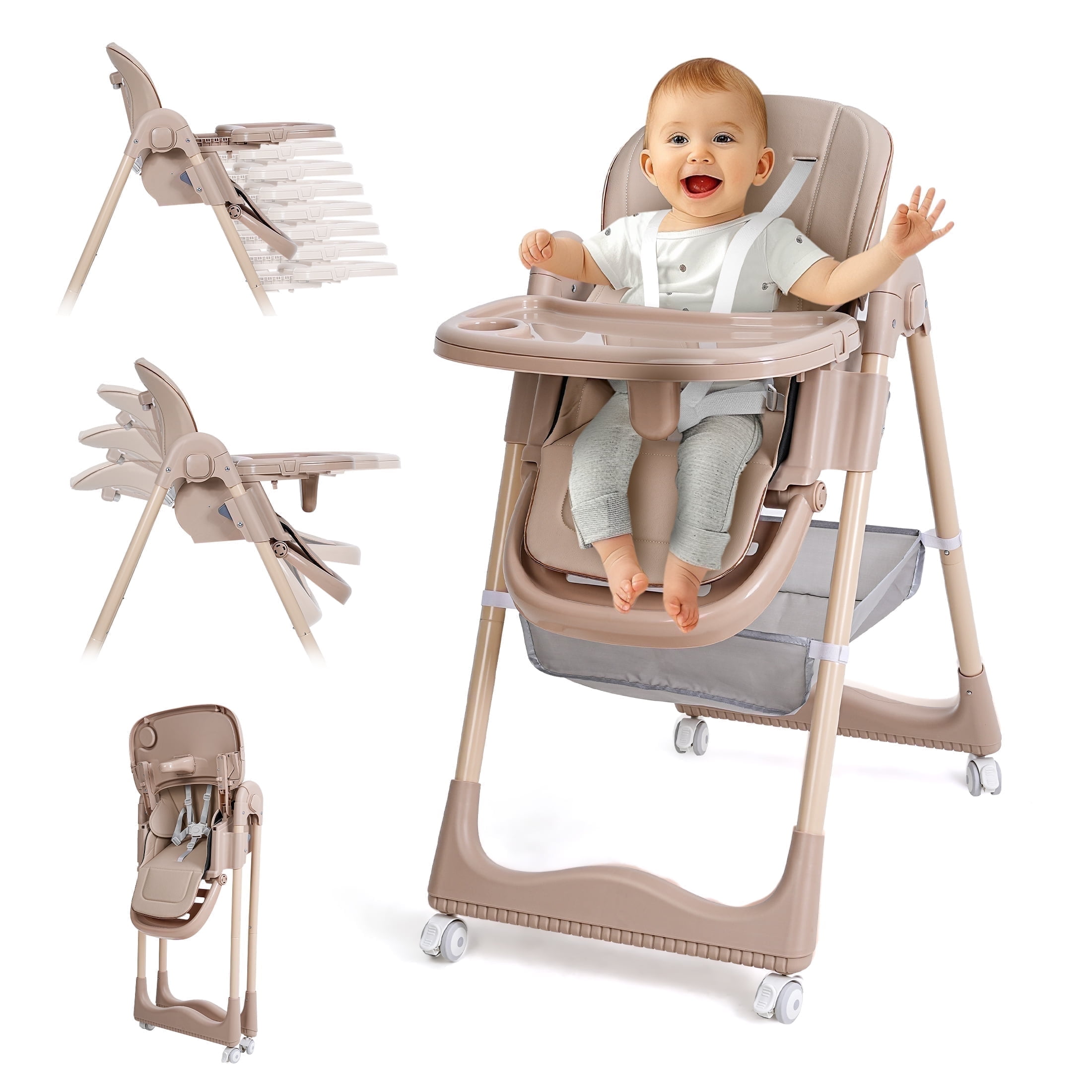 High Chair Activity Chair Infant Vipuse Foldable High Chair For