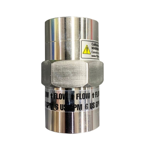 VIQUA FRSS-6 Flow Restrictor 6 GPM 1 FNPT