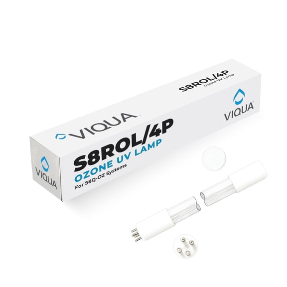 IQUA S8ROL/4P Genuine Replacement UV Lamp, 4-Pin, 1-Pack, for S8Q-OZ Ozone UV Pool and Spa Systems