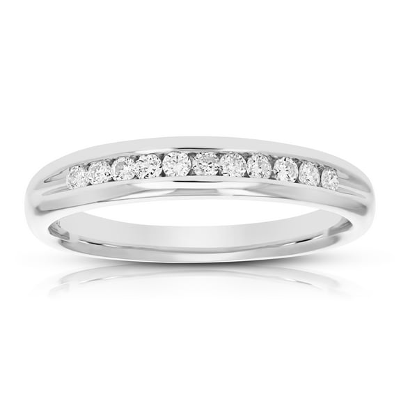 Vir Jewels 1/4 CTTW Diamond  Wedding Ring for Women 14K White Gold Bridal Band Comfort Fit