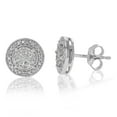 thumbnail image 1 of Vir Jewels 1/5 CTTW Lab Grown Diamond Composite Earrings in Sterling Silver With Push Backs For Women, 1 of 4