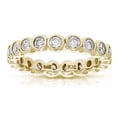 thumbnail image 1 of Vir Jewels 1.50 CTTW Diamond Eternity Ring Wedding Band 14K Yellow Gold Bezel Set Size 5 Female Adult, 1 of 6