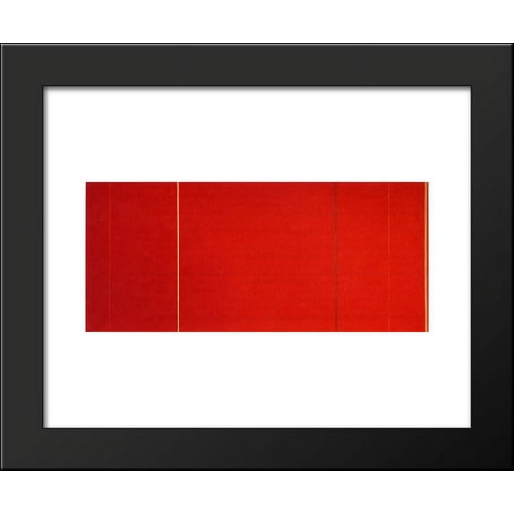 Vir heroicus sublimis 20x24 Framed Art Print by Newman, Barnett