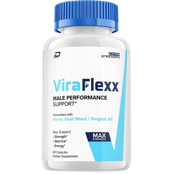 ViraFlexx for Men Capsules – Advanced All-Natural Dietary Supplement for Men's Health, ViraFlexx Reviews (60 Capsules)