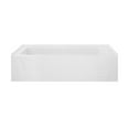 thumbnail image 1 of Virage 60" x 30" Left-Hand Drain Alcove Bathtub with Apron, 1 of 10