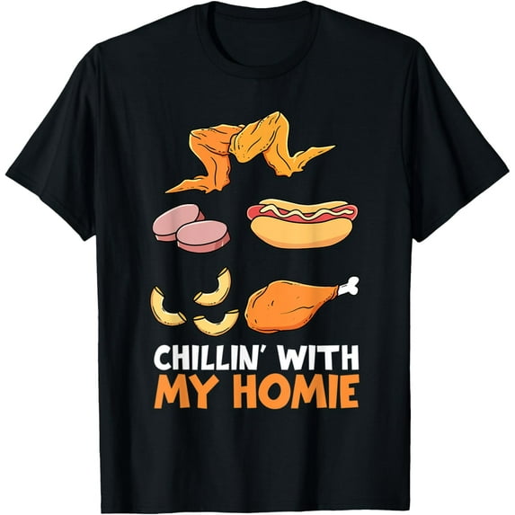 Viral Chicken Wing Chicken Wing Hot Dog Bologna Song T-Shirt