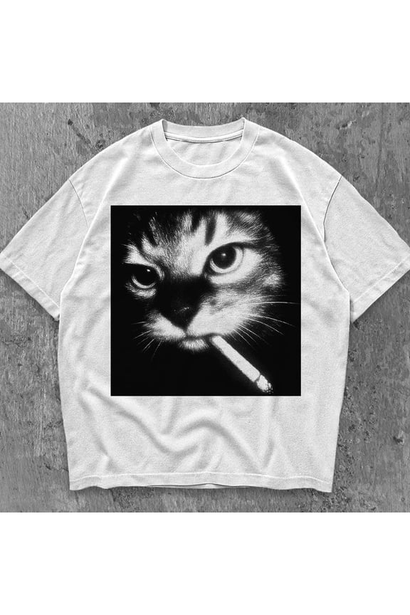 Viral Internet Meme Cat Shirt, Gen Z Joke Shirt, Meme Cat Gift