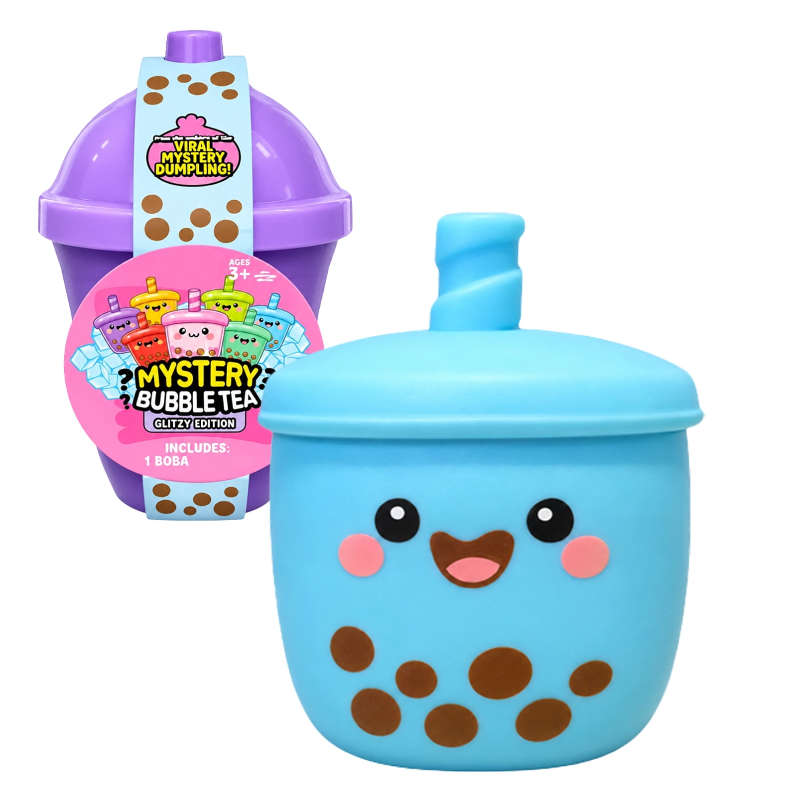 Viral Mystery Bubble Tea Squishies 2026 BoBa Squishy Dumpling Slow Rise ...