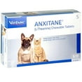 thumbnail image 1 of Virbac Anxitane Chewable Tablets for Small Dogs & Cats 22 & Less lb 30 Count, 1 of 5