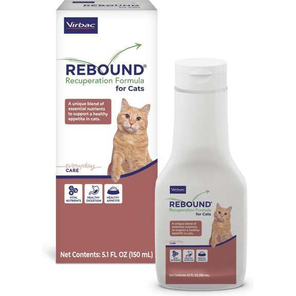 Virbac Rebound Recuperation Formula for Cats, 5.1 fl oz