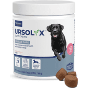 Virbac URSOLYX Soft Chew Supplement for Large Breed Dogs, 60 count, 12.7 oz