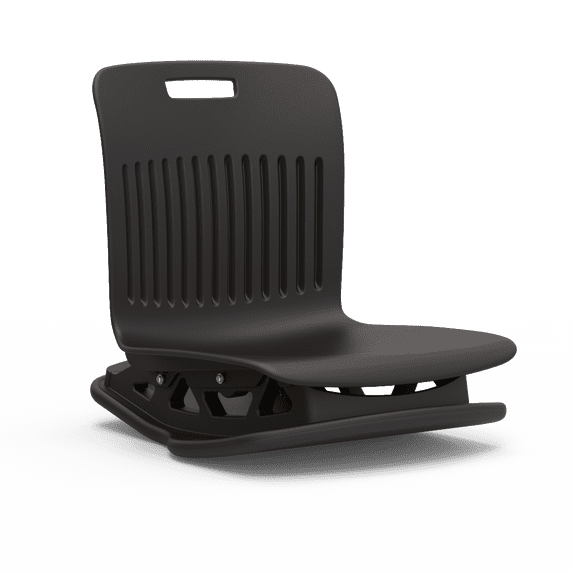 Virco Sensory Floor Rocking Chair, Black