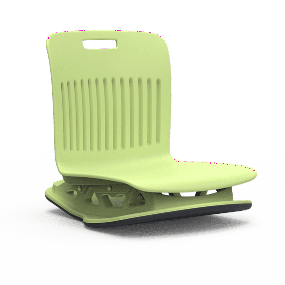 Virco Sensory Floor Rocking Chair, Green