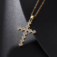 thumbnail image 1 of Vireellx Cross Pendant Necklace for Women Vintage Gold Zircon for Women Jewelry Valentines Day, 1 of 7