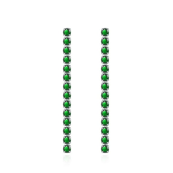 Vireellx Diamond Earrings for Women Tassel Earrings Jewelry for Her Birthday Christmas Gifts