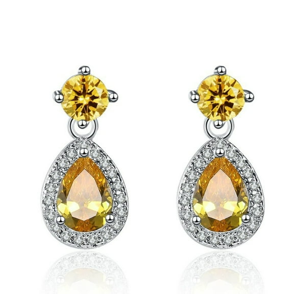 Vireellx Diamond Earrings for Women Zircon Earrings Jewelry for Her Birthday Christmas Gifts