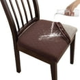 thumbnail image 1 of Vireellx Dining Chair Cover Elastic Slipcovers Jacquard Dining Room Chair Covers Set of 2, Removable Seat Covers for Chairs to Protect Kitchen Chairs, 1 of 7