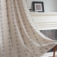 thumbnail image 1 of Vireellx Leaves Curtains for Living Room 84 Inch Length 2 Panels Set Semi Sheer Boho Drapes Green Farmhouse Tassel Rod Pocket Window Curtain Panels Bedroom Rustic Country Botanical Window Treatment, 1 of 7