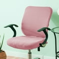 thumbnail image 1 of Vireellx Office Chair Cover Desk Chair Slipcovers Computer Chair Seat Covers Kitchen Stool Seat Cushion Protector Soft Elastic Stretch Fit Washable Removable Dining Chair Covers, 1 of 10