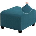 thumbnail image 1 of Vireellx Ottoman Covers Slipcover 18 x 18/20x20/36 x 36 in Ottoman Covers Protector for Footrest Foot Stool Furniture Stretch Comfortable with Elastic Bottom, 1 of 8