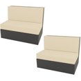 thumbnail image 1 of Vireellx RV Stretch Sofa Seat Slipcovers,Washable Loveseat Sofa Furniture Protector with Seat Cushions Cover and Backrest Cover for Travel Trailer Couch(Green,2pcs), 1 of 6