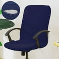 thumbnail image 1 of Vireellx Water Resistent Office Chair Covers Stretchable Gaming Chair Cover Jacquard Computer Office Chair Seat Covers replacement Universal Boss Chair Covers for Desk Chair, 1 of 10
