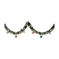 thumbnail image 1 of Virelaxpo 2 Meter Christmas Garland with Bows and Ornaments, 19 Piece Decorative Set for Tree Staircase Fireplace, Festive Vine Decor, 1 of 3
