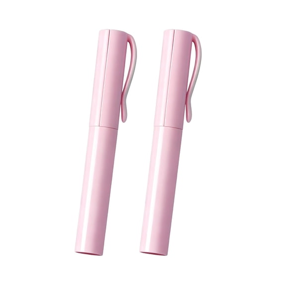 Virelaxpo 2-Pcs Foldable Pen-Style Scissors, Safety Blades for Crafts Office and Travel, Portable Compact Cutting Tool