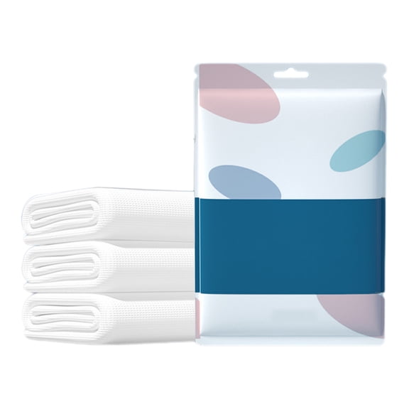 Virelaxpo 3/4-Pcs Disposable Bedding Set for Travel, Portable Sheets with Fitted Sheet and Pillowcases, Skin-Friendly Non-Woven Fabric