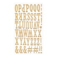 thumbnail image 1 of Virelaxpo 3D Puffy Gold Letter Stickers for DIY Christmas Crafts Scrapbooking Gift Wrapping Decoration, 1 of 5