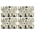 thumbnail image 1 of Virelaxpo 4-Piece Set Christmas Placemats 12x18 Inches, Winter Themed Table Mats for Kitchen and Dining, Wrinkle-Resistant and Easy Clean, 1 of 6