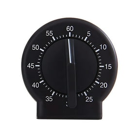 Virelaxpo 60 Minute Wind Up Timer, Visual Mechanical Timer with Loud Alarm for Classroom, Home, Study and Cooking Manual Countdown Timers for