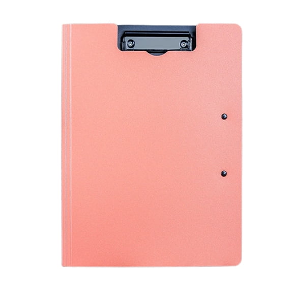 Virelaxpo A4 Double-Clip Folder Foldable Exam Paper File Organizer Writing Pad Contract Meeting Folder for Office Document Management