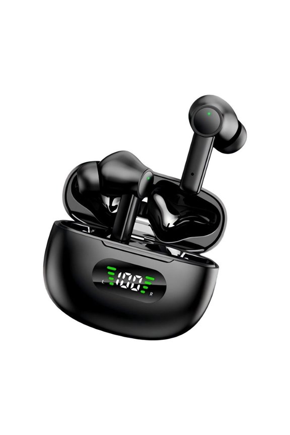 AI Translation True Wireless Bluetooth Earbuds, Digital Display ENC Call Noise Cancellation, Long Lasting Battery, In-Ear Design for Travel, Business, Multilingual Communication