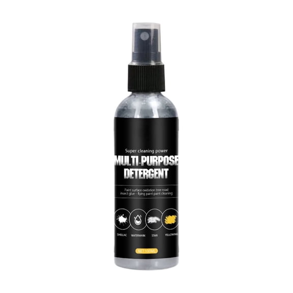 Virelaxpo Bug & Tree Sap Remover Spray 100ml, Automotive Exterior Cleaner for Car Paint Glass Wheels, Also for Home Countertop Tile Metal Surface, Portable Size