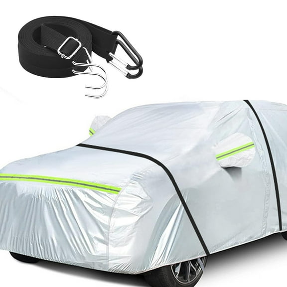 Virelaxpo Car Cover Windproof Strap, Adjustable Tie Down Rope with Metal Buckles, Secure Vehicle Cover in Windy Conditions, 173x1x0.2 Inches