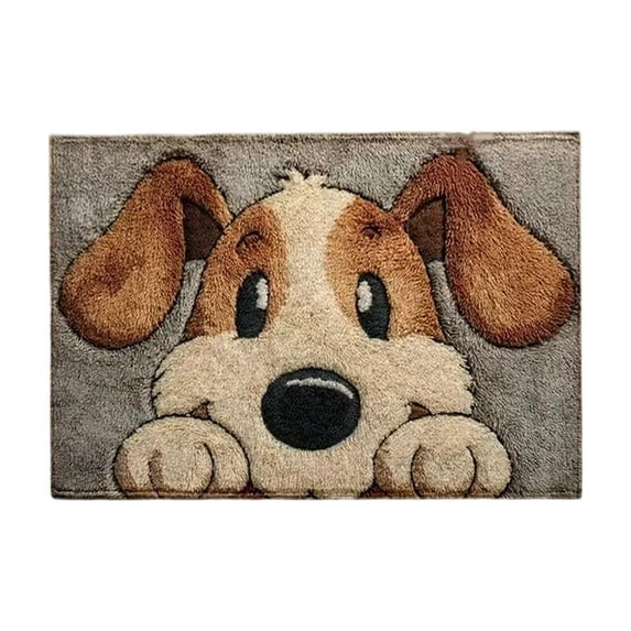 Virelaxpo Cartoon Cute Doormat, Soft Absorbent Mat for Entrance and Bathroom, Skidproof Floor Mat for Home Decor