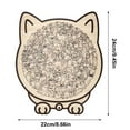 thumbnail image 1 of Virelaxpo Cat Shaped Wooden Jigsaw Puzzle in Morandi Colors, Decorative Puzzle for Adults and Youngsters, Home and Office Decor Gift for Puzzle Enthusiasts, 1 of 3