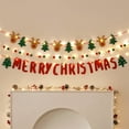thumbnail image 1 of Virelaxpo Christmas Decoration Banner with Lights for Window Fireplace Hanging Festive Party Scene Setup Easy Installation, 1 of 6
