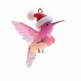 thumbnail image 1 of Virelaxpo Christmas Hummingbird Ornaments with Santa Hats 4pcs Set for Tree Hanging Decor - Gift for Women and Bird Lovers, Versatile for Doors, Yards, and Windows 2025, 1 of 3