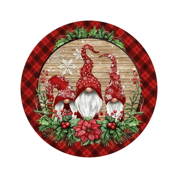 Virelaxpo Christmas Placemat with Heat Insulation for Table Protection, 15x15 Inches, Ideal for Kitchen Dining Room Party Decoration